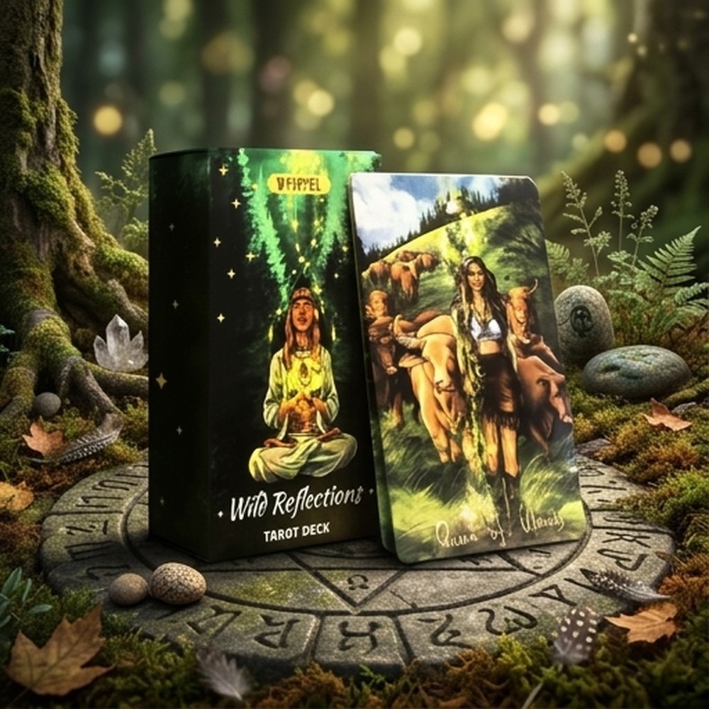 Board Game Wild Wild - Wild Psychedelic Tarot: A set of