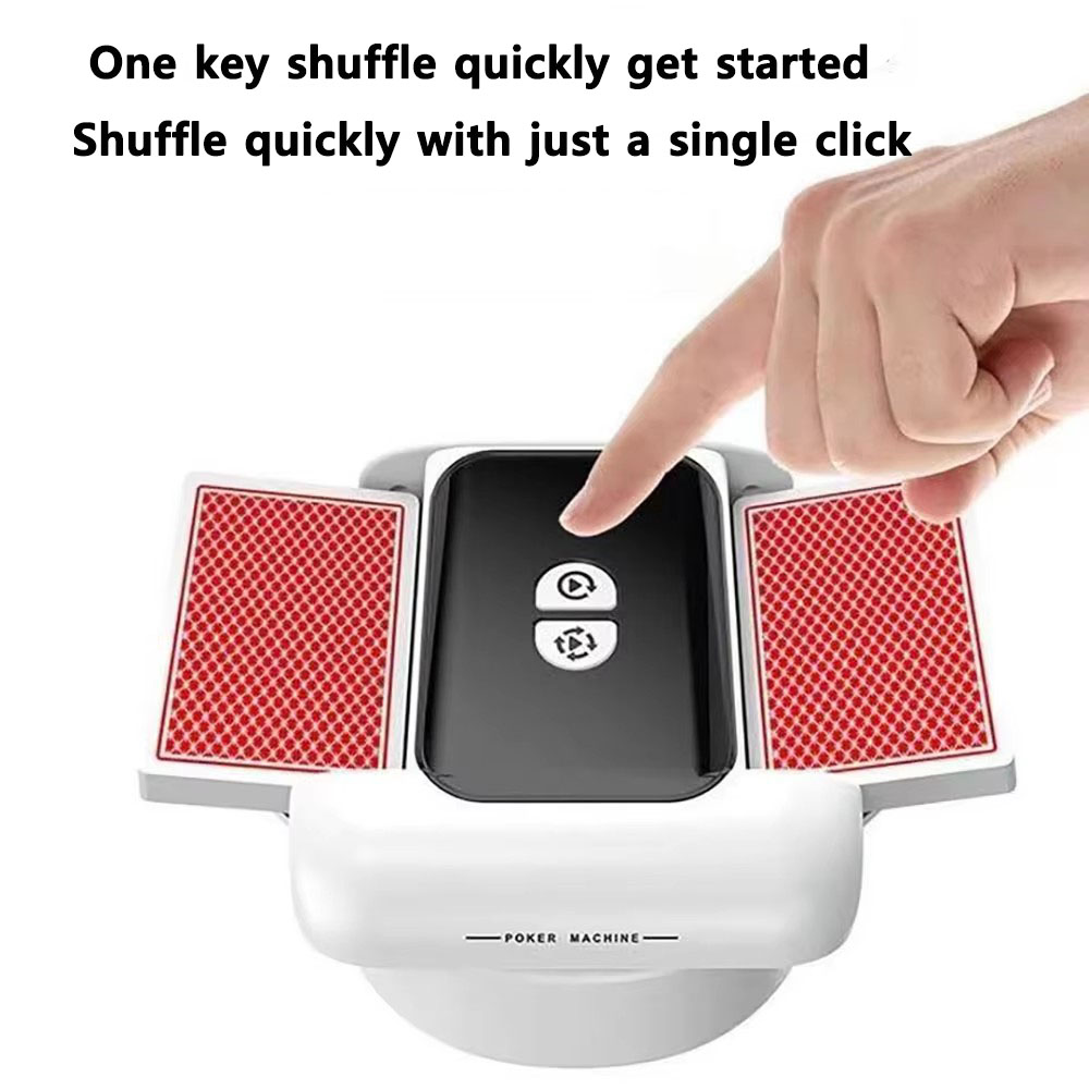 Rechargeable Automatic Card Sh - Board Game Hotel 评论和价格