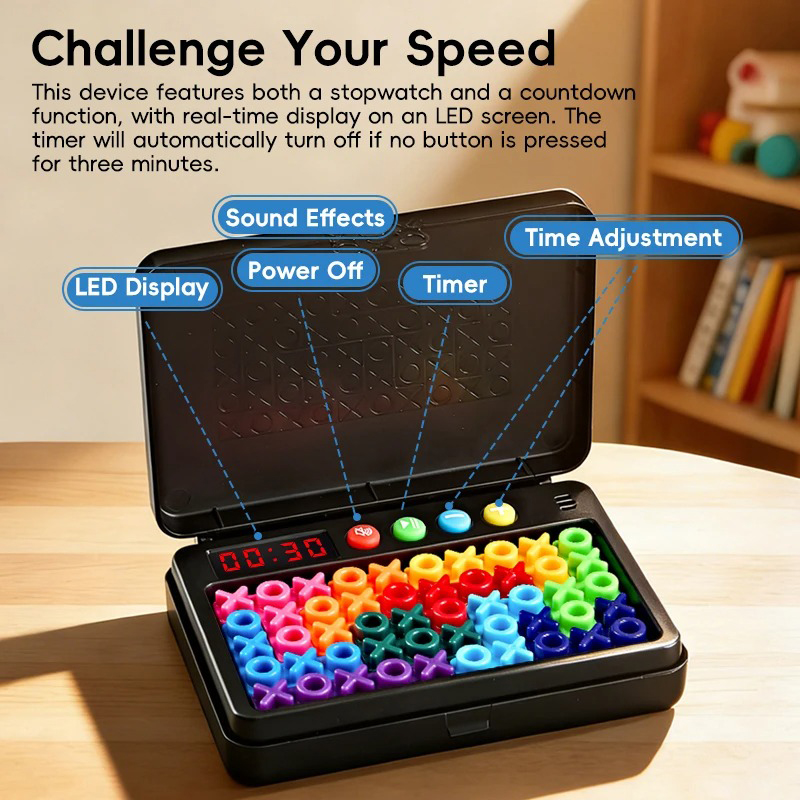 KNYYSECQ Smart XO Puzzle Child - Board Game Recommendation 评论和价格