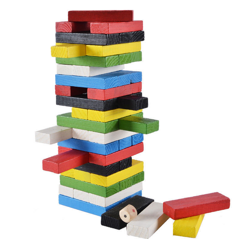 Wooden Stacking Tower Game Int - Board Game Saboteur 评论和价格