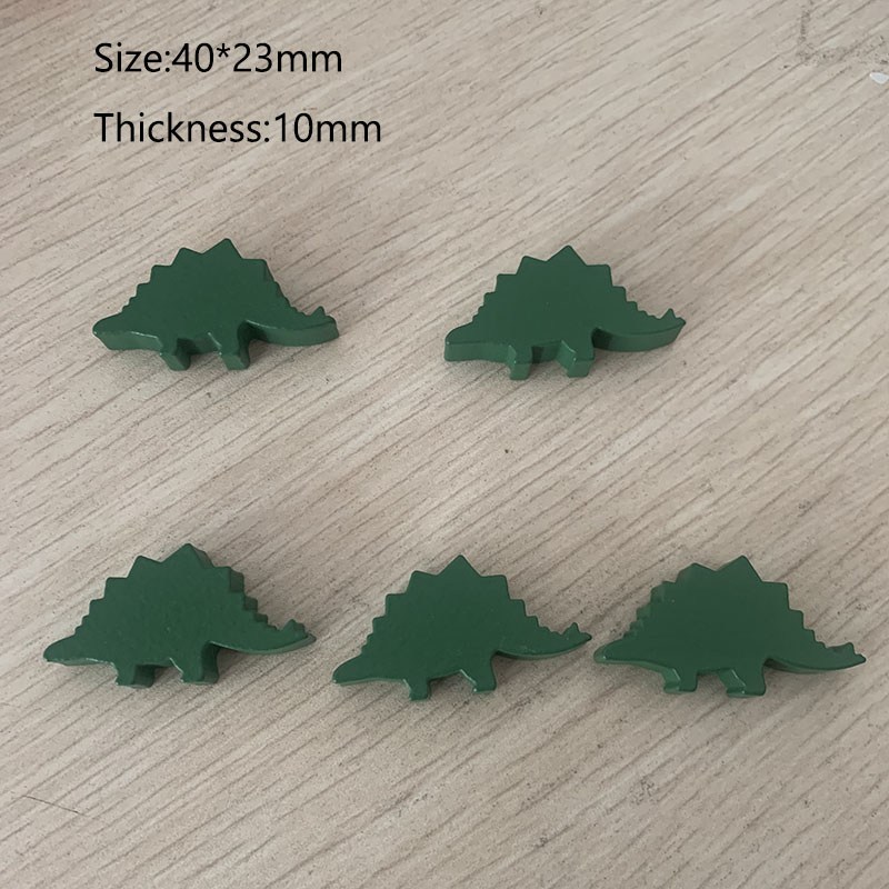 5 Pcs/set Wooden Dinosaur Boar - Board Game Root 评论和价格