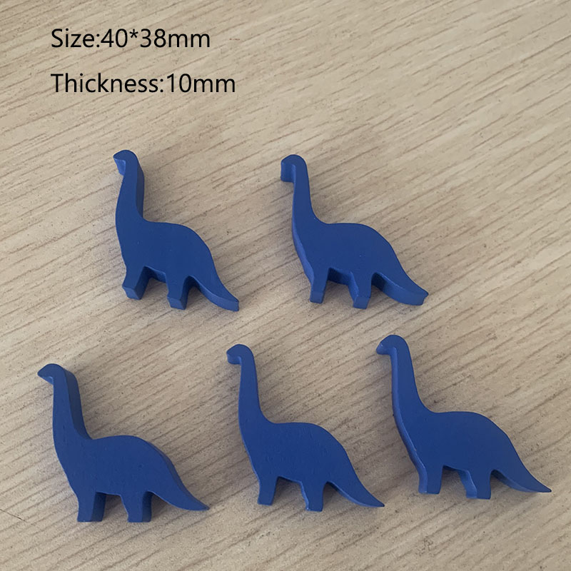 5 Pcs/set Wooden Dinosaur Boar - Board Game Root 评论和价格