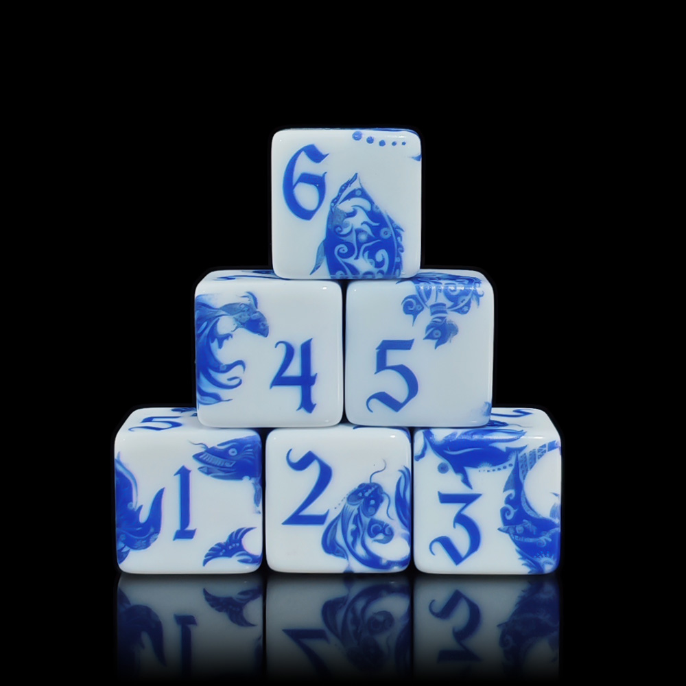 12Pcs Blue And White Porcelain - Board Game Live 评论和价格