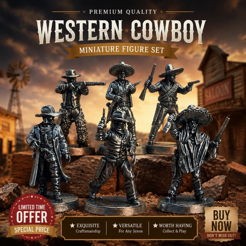 Wild West Cowboy White Copper  - Board Game Wild Wild 评论和价格