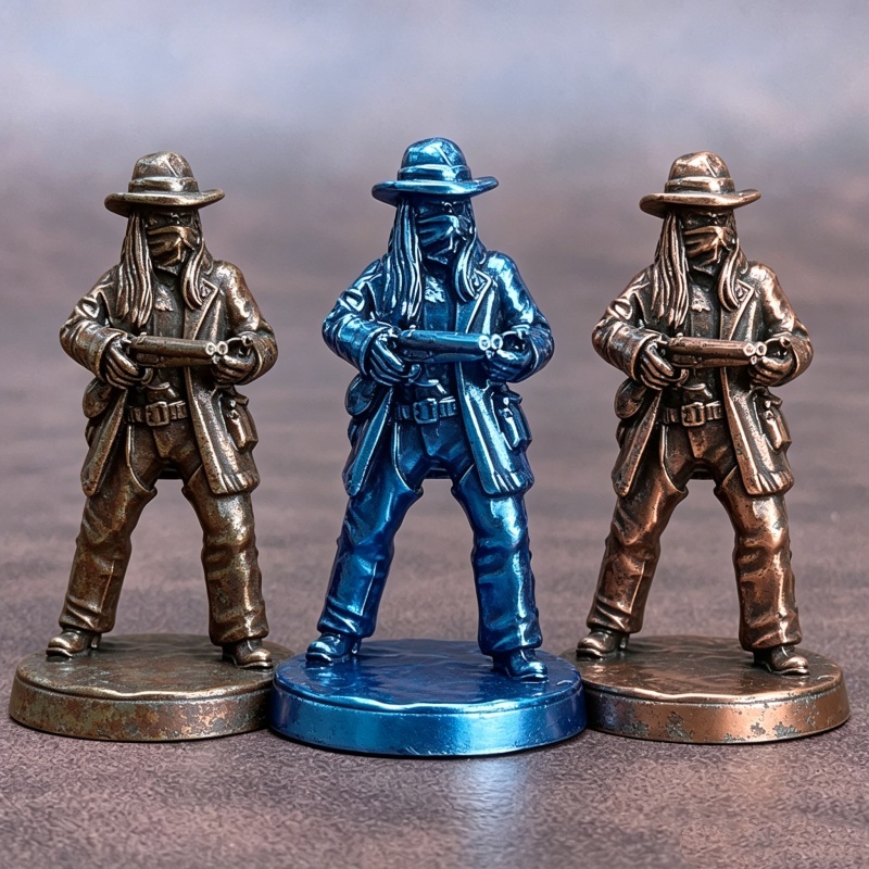 Wild West Cowboy White Copper  - Board Game Wild Wild 评论和价格
