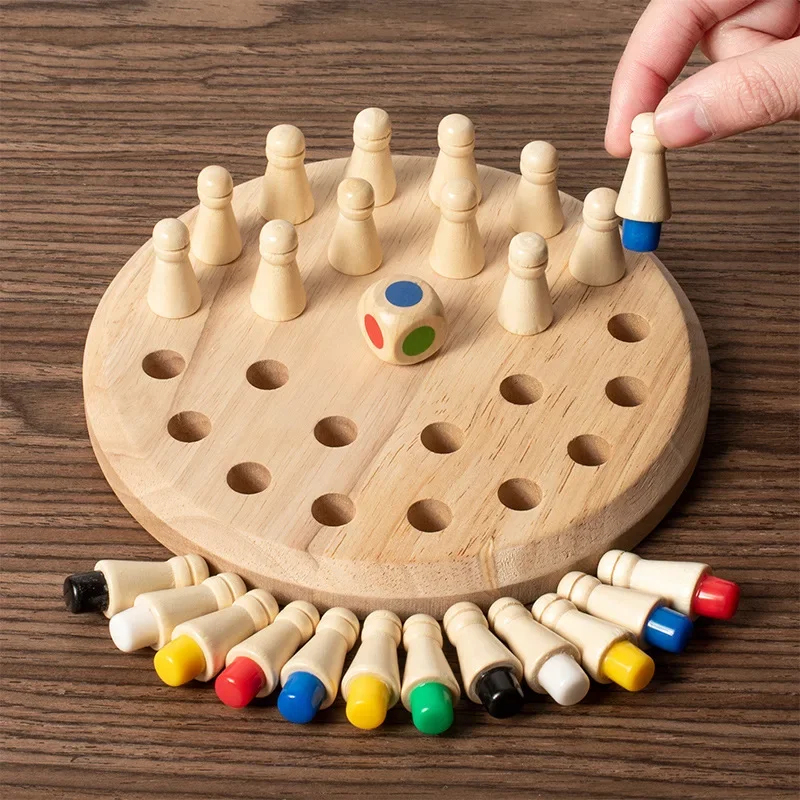 1PC Wooden Memory Match Stick  - Board Game Recommendation 评论和价格