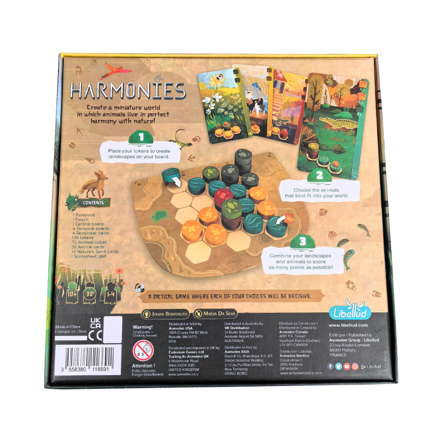 Harmonies - Board Games - Crea - Board Game Root 评论和价格
