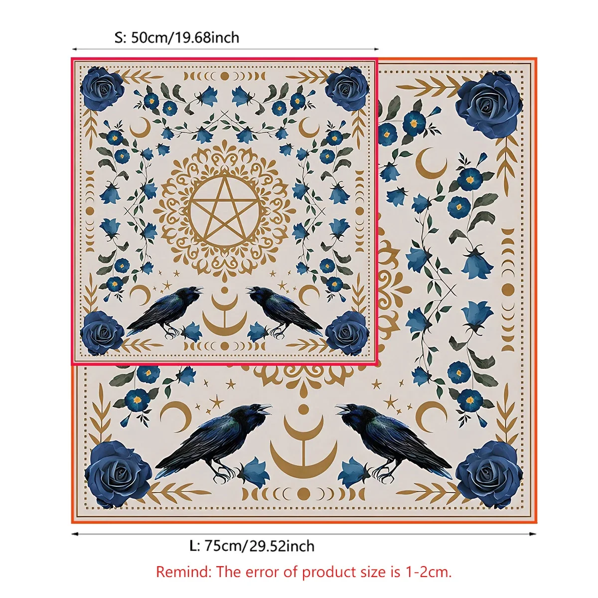 Altar Cloth Sun Moon Flower Ta - Board Game Hotel 评论和价格