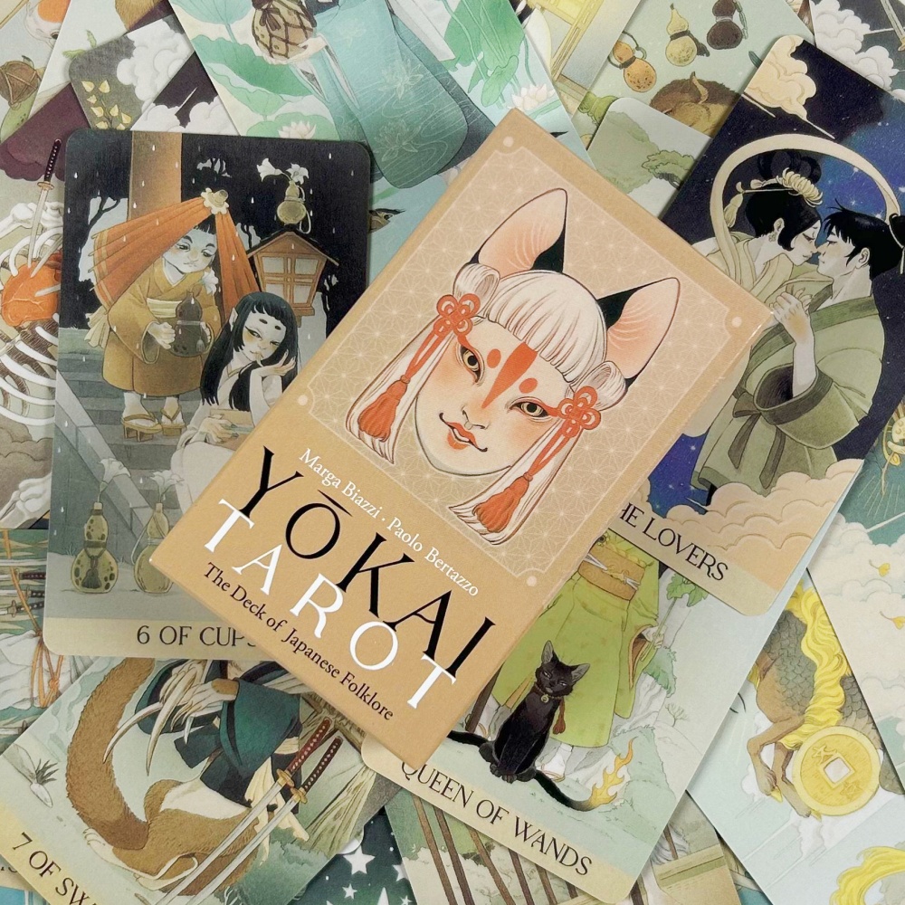 Yokai Tarot Deck 78 Pcs Cards  - Board Game Root 评论和价格