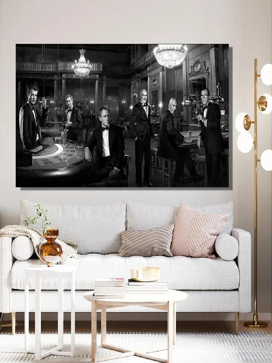Spy Film Classic Poker Canvas  - Board Game Hotel 评论和价格