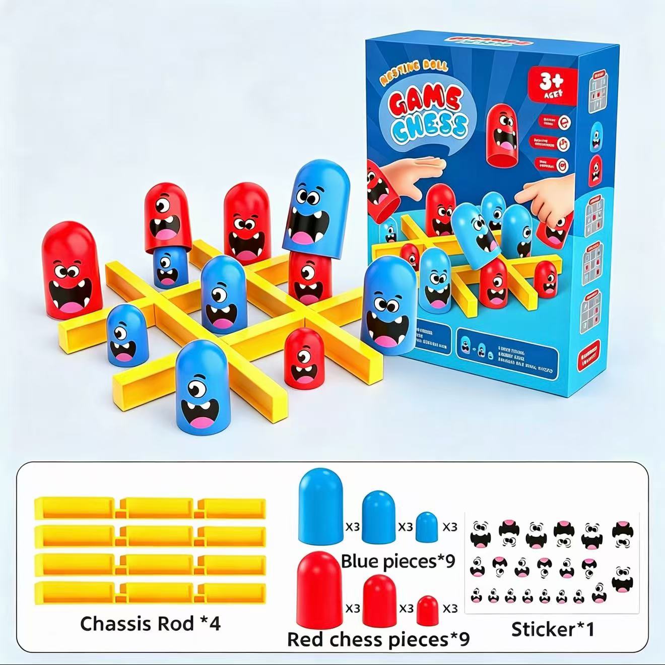 Tic-Tac-Toe Eat-and-Be-Sized S - Board Game Live 评论和价格